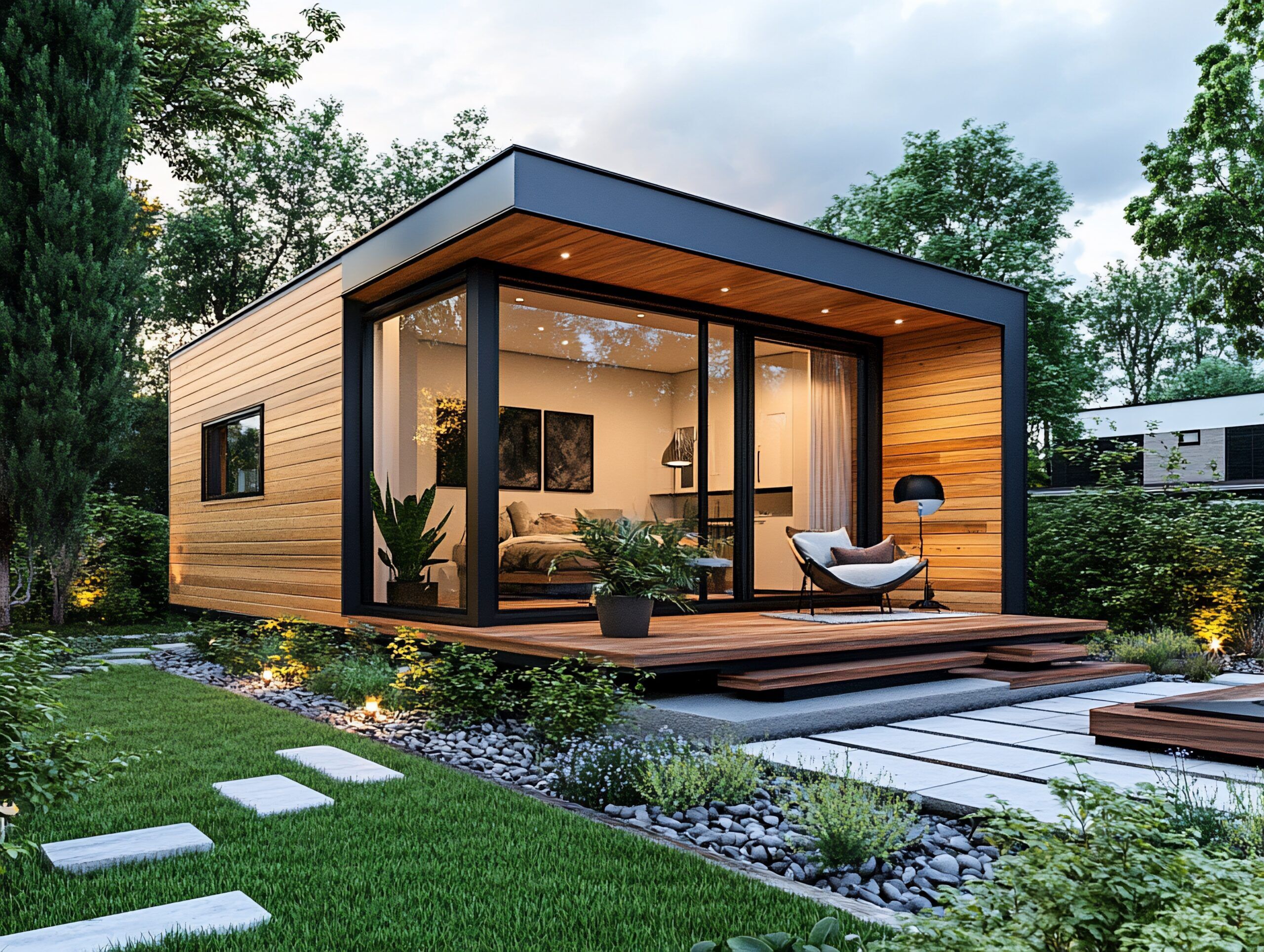 TD Living-Sunrise 74 Duo GEG einzugsfertig inkl. Solaranlage mit Batteriespeicher - baugenehmigungsfähig